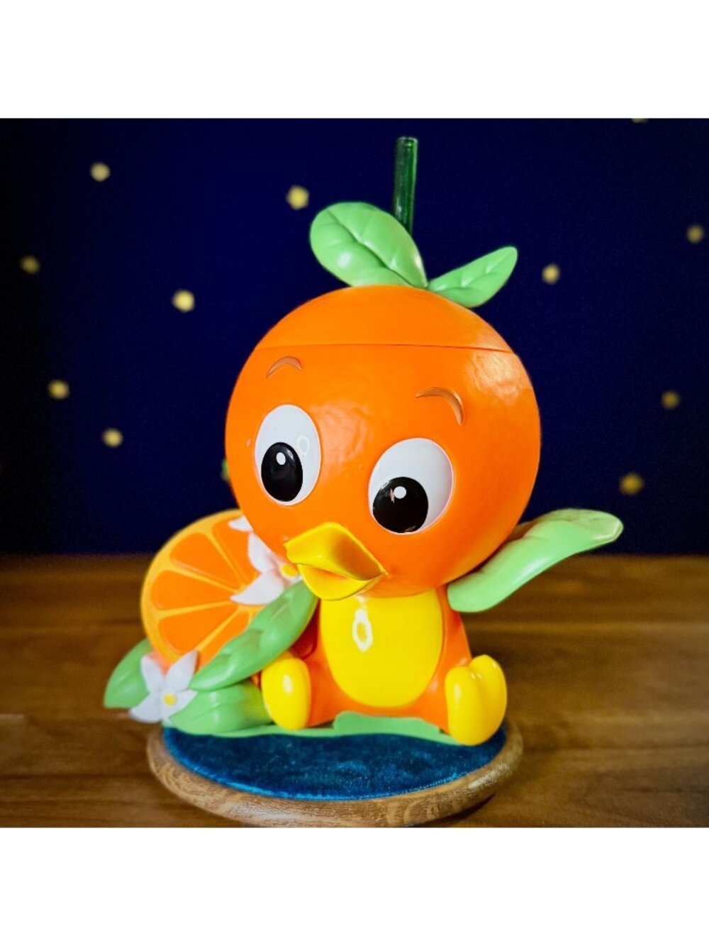 Orange Bird Disney Parks Souvenir Sipper Cup with Straw | Park Exclusive